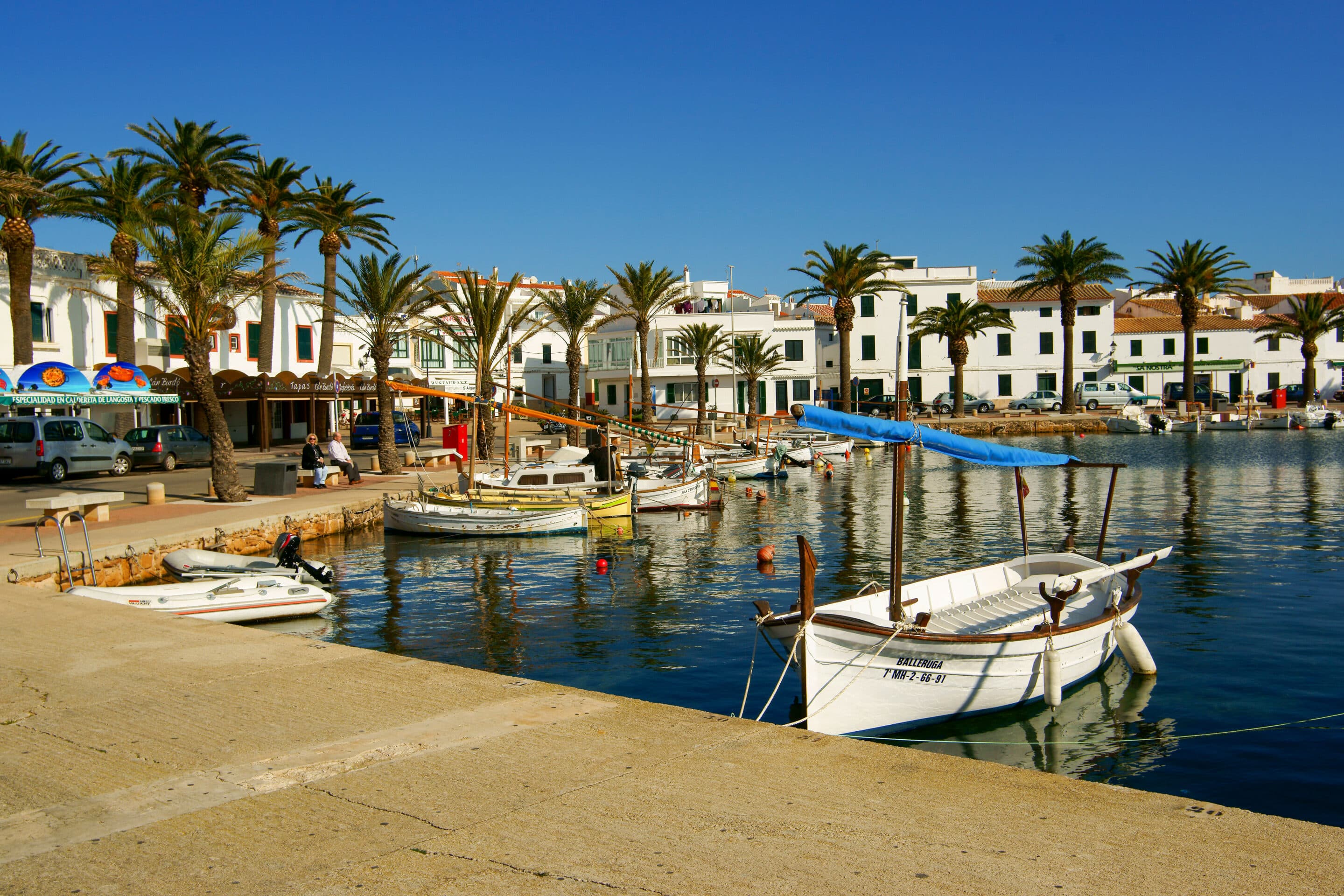 Vacances à Minorque près de Fornells