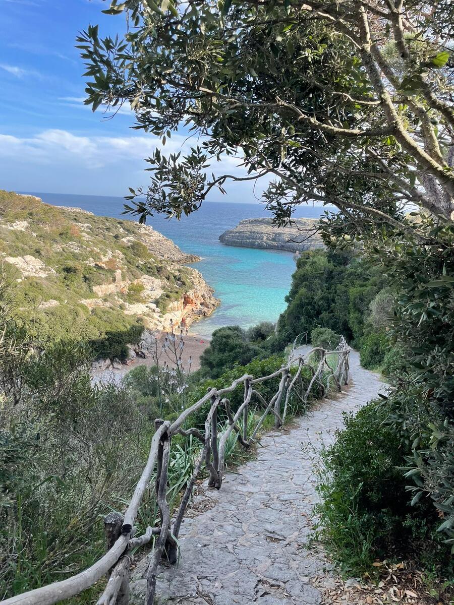 Cala Binisafuller sur l'île de Minorque