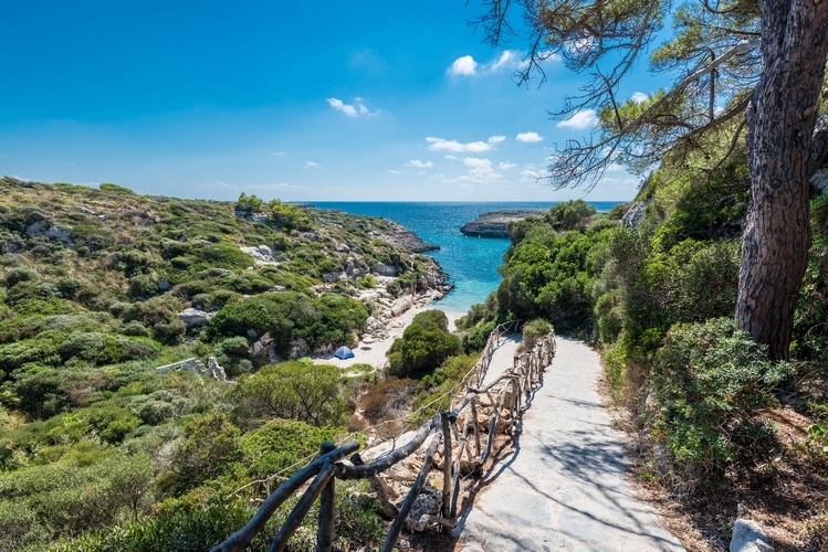 Promenade a Cami de Cavalls sur l'île de Minorque